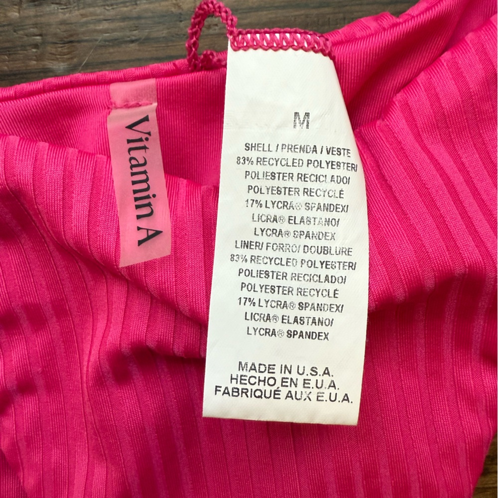Vitamin A Ribbed Bikini Bottom - Picture 3 of 6